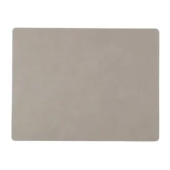 LINDDNA Tischset L 35x45 cm Square Nupo light grey