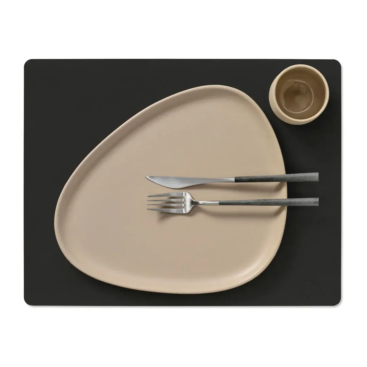 LINDDNA Tischset L 35x45 cm Square Nupo black inck
