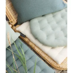 Linum AB Sitzkissen 40x40 cm Pepper cremebeige