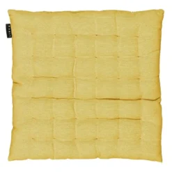 Linum AB Sitzkissen 40x40 cm Pepper senfgelb