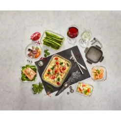 Lock & Lock Frischhaltedose 0,5 l Oven Glass grau