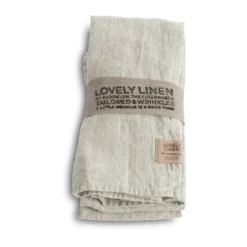 Lovely Linen Servietten 45x45 cm Lovely Light Grey