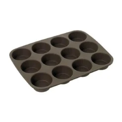 Lurch American Muffins Form 33x25 cm Flexi-Form braun