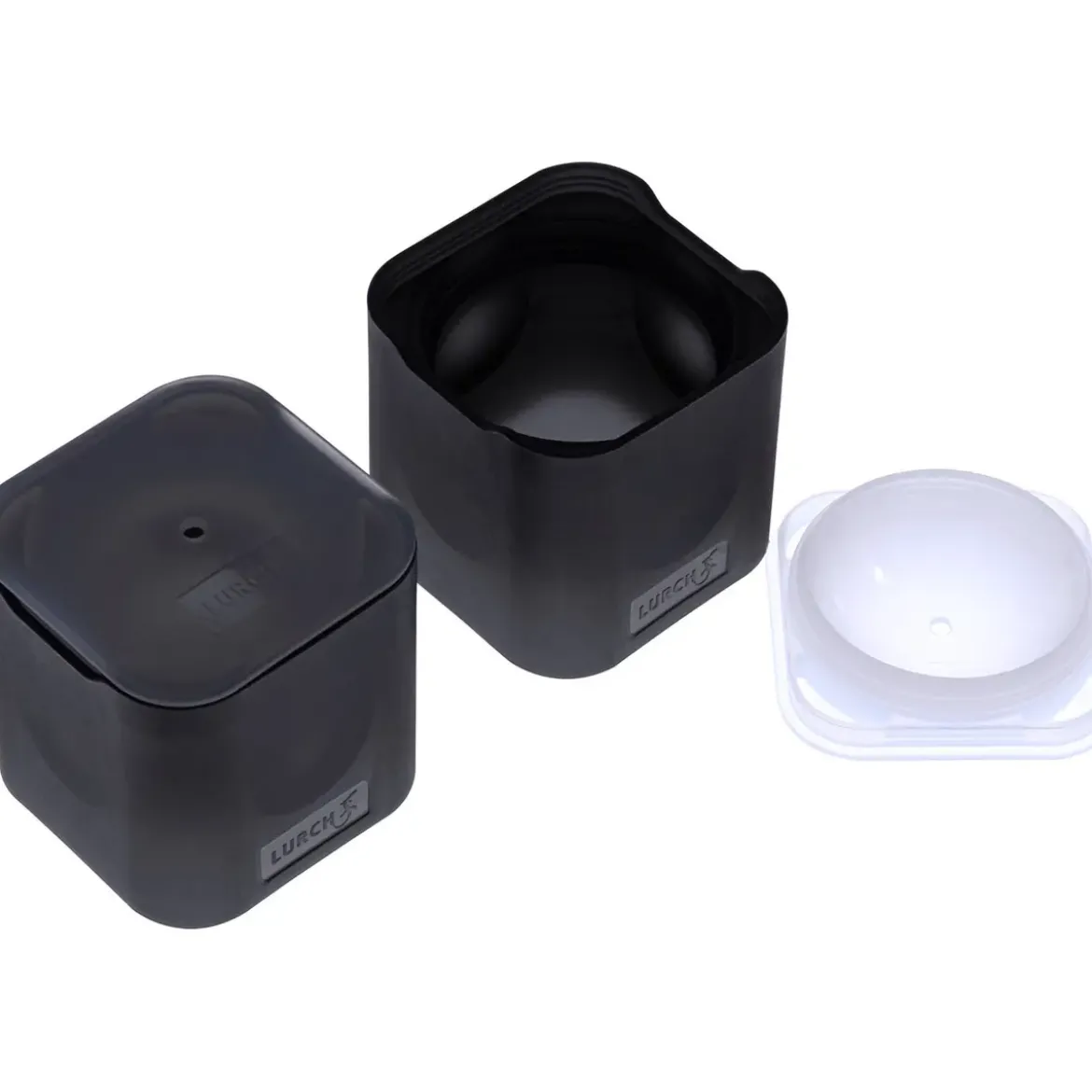 Lurch Eiswürfelform Spheres 2er-Set Flexi-Form schwarz
