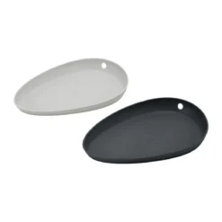 Lurch Kochlöffelablage 2er Set Silikon light / iron-grey
