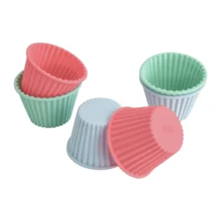 Lurch Muffin-Backformen XXL 6er-Set farbenfroh sortiert