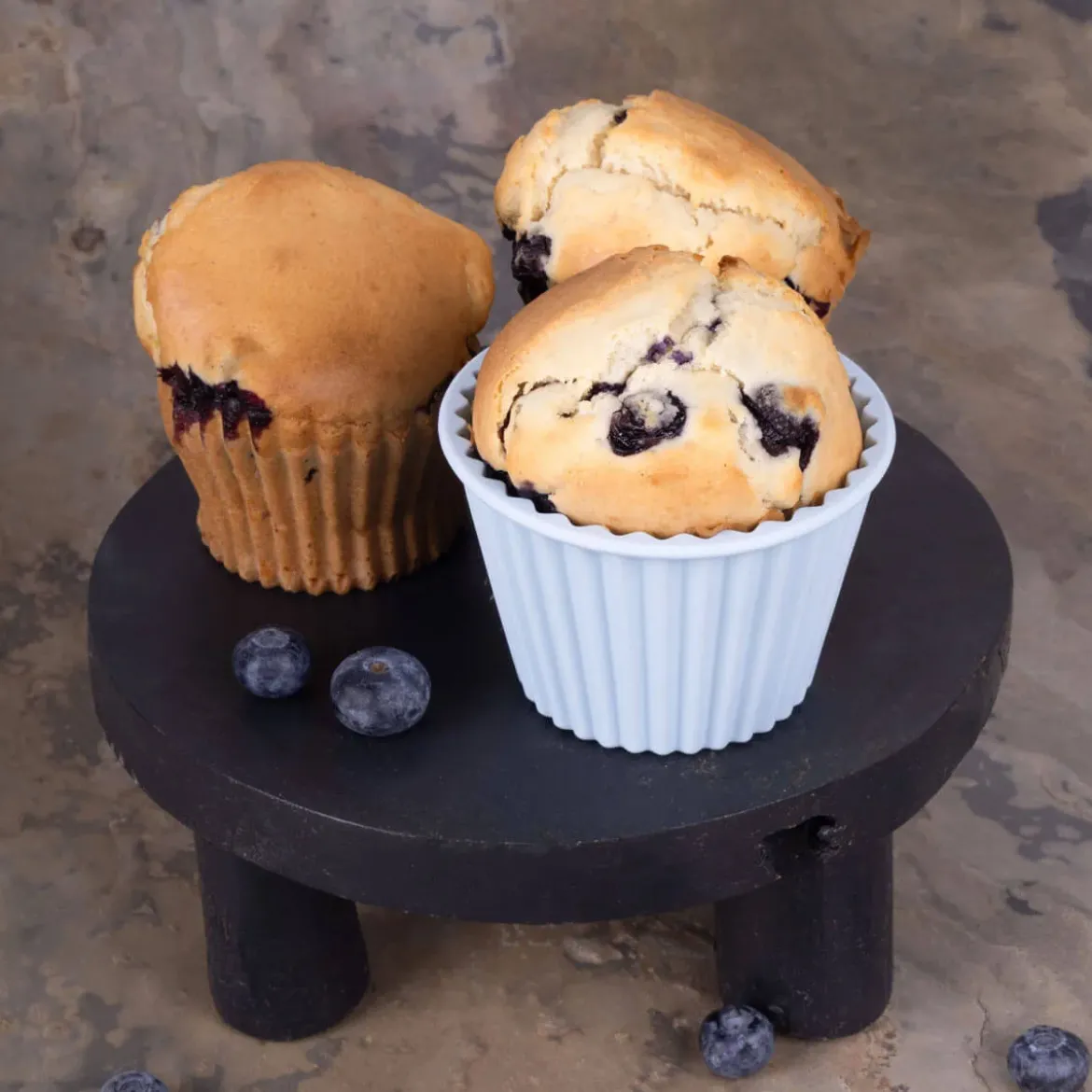 Lurch Muffin-Backformen XXL 6er-Set farbenfroh sortiert