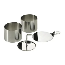 Lurch Speiseringe 8er-Set edelstahl