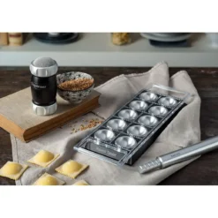 Marcato Ravioli Tablett 34x12 cm schwarz