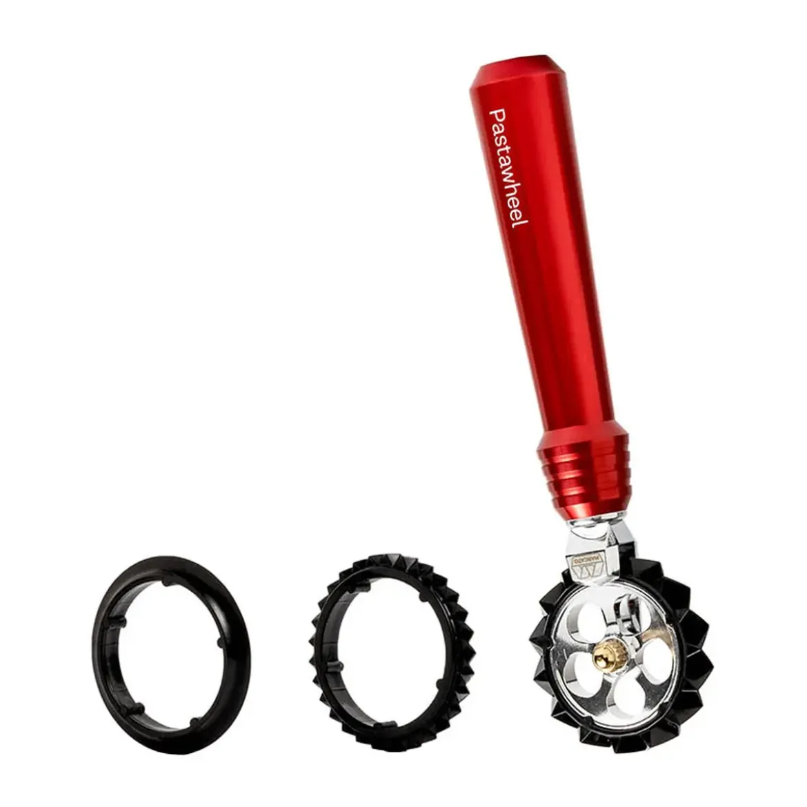 Marcato Teigrädchen Pastawheel 15 cm rot