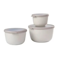 Mepal Starter Set Cirqula hoch Multibowl 3tlg. nordic white