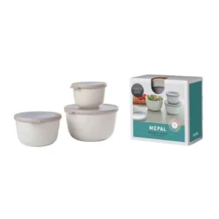 Mepal Starter Set Cirqula hoch Multibowl 3tlg. nordic white