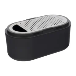 Microplane Reibe mit Auffangbehälter 3-tlg. Speciality Anthrazit