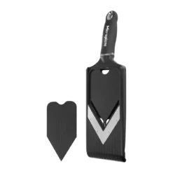 Microplane V-Hobel mit Julienneklingen-Einsatz 36 cm Speciality schwarz