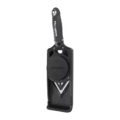 Microplane V-Hobel mit Julienneklingen-Einsatz 36 cm Speciality schwarz