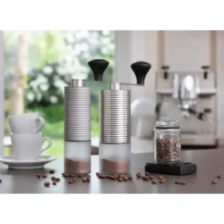 mill.one Kaffeemühle 6 cm Definite silber matt