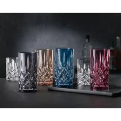 Nachtmann Longdrinkglas 2er-Set Noblesse Smoke