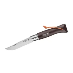 Opinel Taschenmesser N°08 8,5 cm Baroudeur schwarzbraun