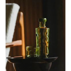 Paveau Wasserglas 2er-Set Swirl Moss