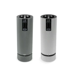 Peugeot Pfeffer- und Salzmühle 15 cm Line Elektrisch Duo u‘Select carbon/alu