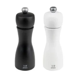 Peugeot Pfeffer- und Salzmühle 15 cm Tahiti Duo schwarz/weiß