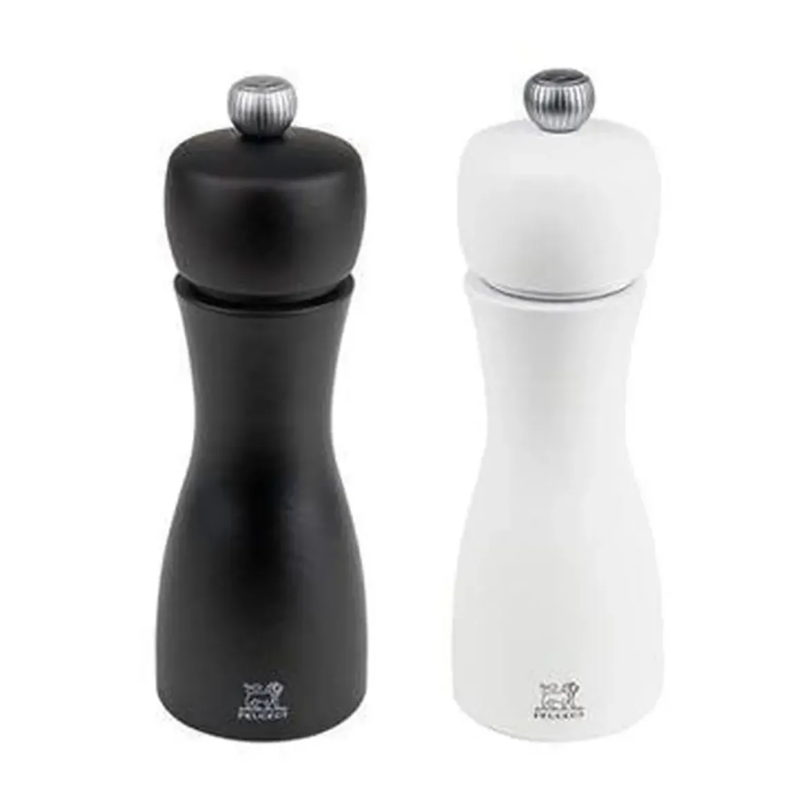 Peugeot Pfeffer- und Salzmühle 15 cm Tahiti Duo schwarz/weiß