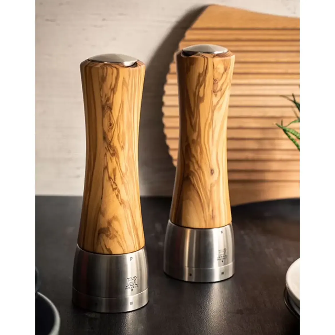 Peugeot Salzmühle 16 cm Madras u'Select Olivenholz