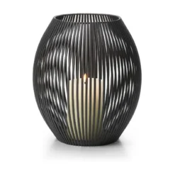 Philippi Windlicht 26 cm Louisiana anthrazit