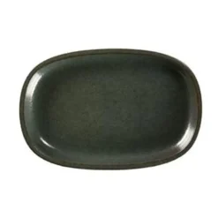 RAK Platte oval 22,5x15cm tief Rakstone Caldera Blau Grün