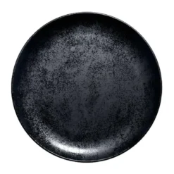 RAK Teller flach 27 cm Fusion Karbon Schwarz