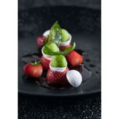 RAK Teller flach coup 21 cm Fusion Karbon schwarz