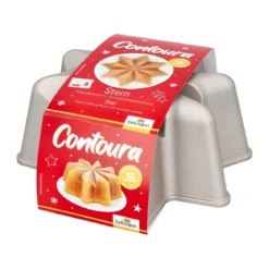 RBV Birkmann Backform Stern 24 cm Contoura gold