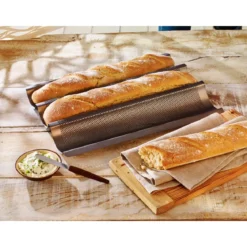 RBV Birkmann Baguette-Blech 38x29 cm Laib & Seele anthrazit