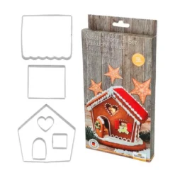 RBV Birkmann Lebkuchenhaus-Set 6-tlg. edelstahl