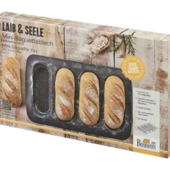 RBV Birkmann Mini Baguetteblech Mit Laib und Seele Antihaftbeschichtet