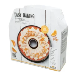 RBV Birkmann Springform mit zwei Böden 28 cm Easy Baking grau