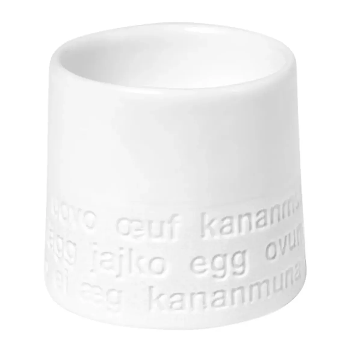 Räder Eierbecher 6 cm Raumpoesie weiß