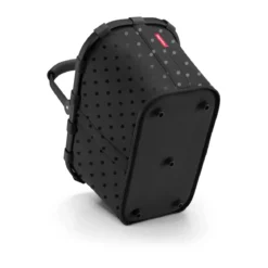 Reisenthel Einkaufskorb Carrybag Frame 48x28x29 cm Glossy Dots Black