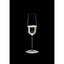 Riedel Champagnerflöte 2er-Set Grape mit Moussierpunkt klar