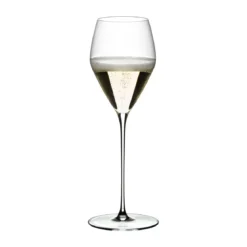 Riedel Champagner Weinglas mit Moussierpunkt 2er-Set Veloce klar