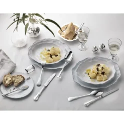 Robbe & Berking Dessertmesser 19 cm Alt-Kopenhagen 150 g massiv versilbert