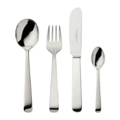 Robbe & Berking Kinderbesteck 4tlg im Etui Alta 150 g versilbert