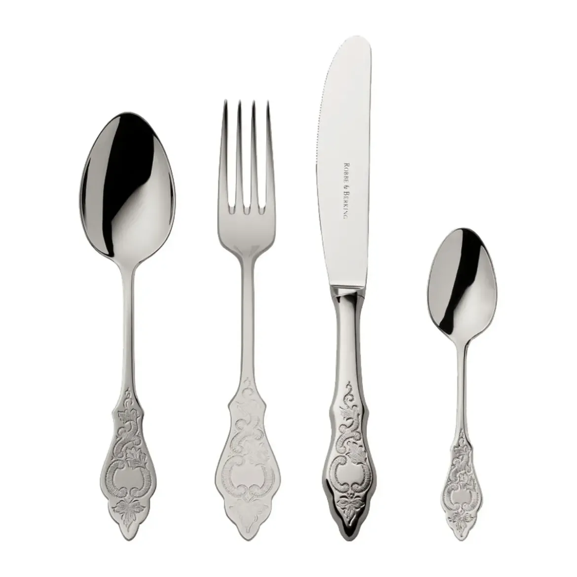 Robbe & Berking Kinderbesteck-Set 4-tlg. Ostfriesen Edelstahl