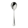 Robbe & Berking Kompottlöffel gross Alt Chippendale 925 Sterlingsilber