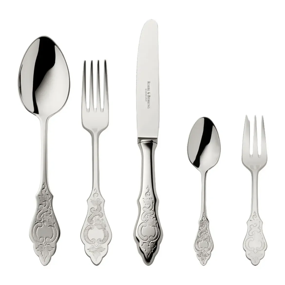 Robbe & Berking Menübesteck-Set 30-tlg. Ostfriesen Edelstahl