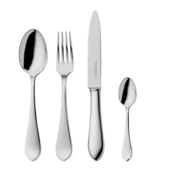 Robbe & Berking Menübesteck-Set 24-tlg. Eclipse 150 g versilbert