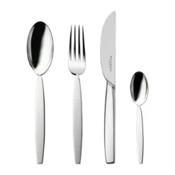 Robbe & Berking Menübesteck 4tlg. 12 Zoll 925 Sterlingsilber