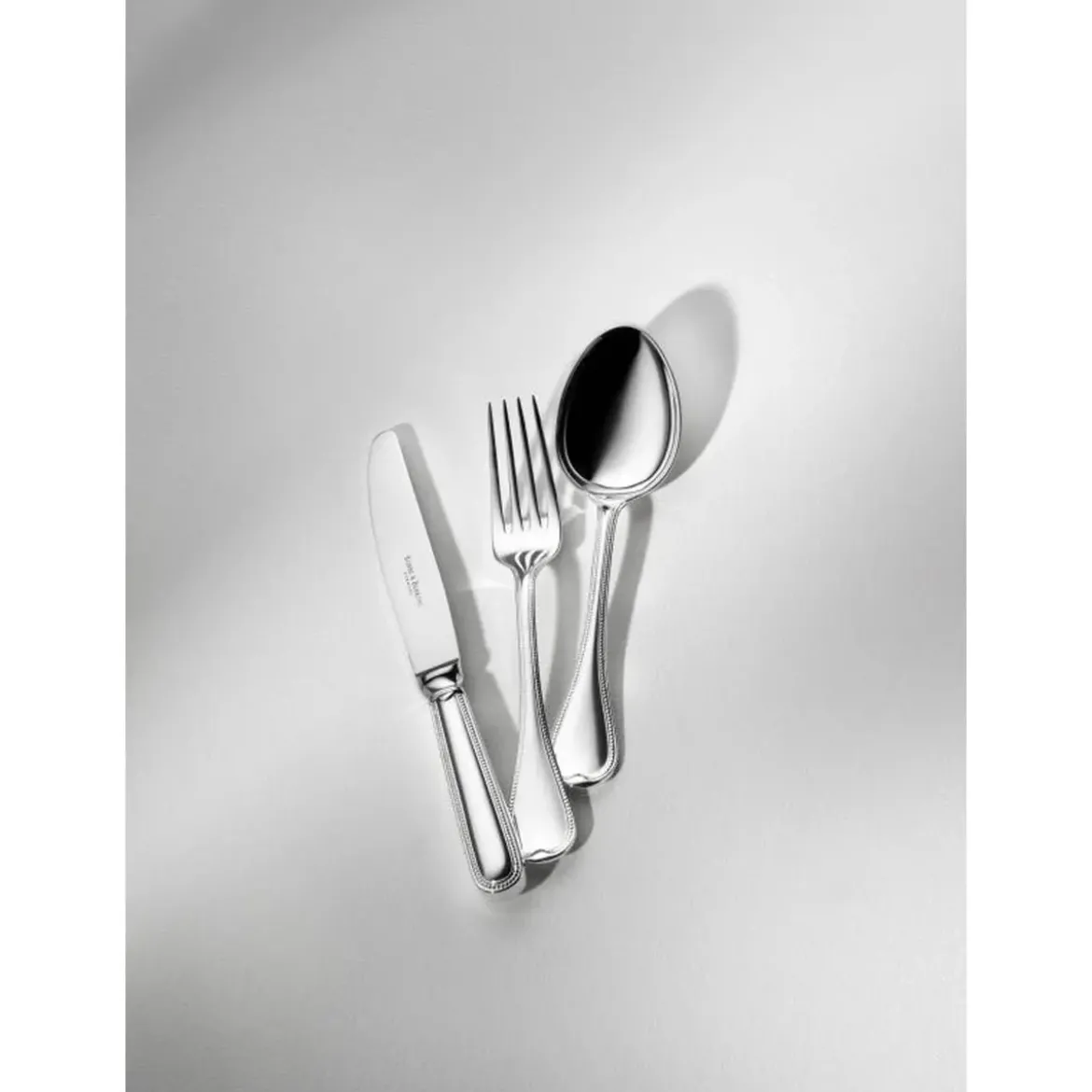 Robbe & Berking Menümesser Französisch Perl 150 g versilbert