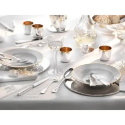 Robbe & Berking Menümesser Französisch Perl 150 g versilbert