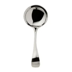 Robbe & Berking Sahnelöffel Gebogen Navette 150 g versilbert